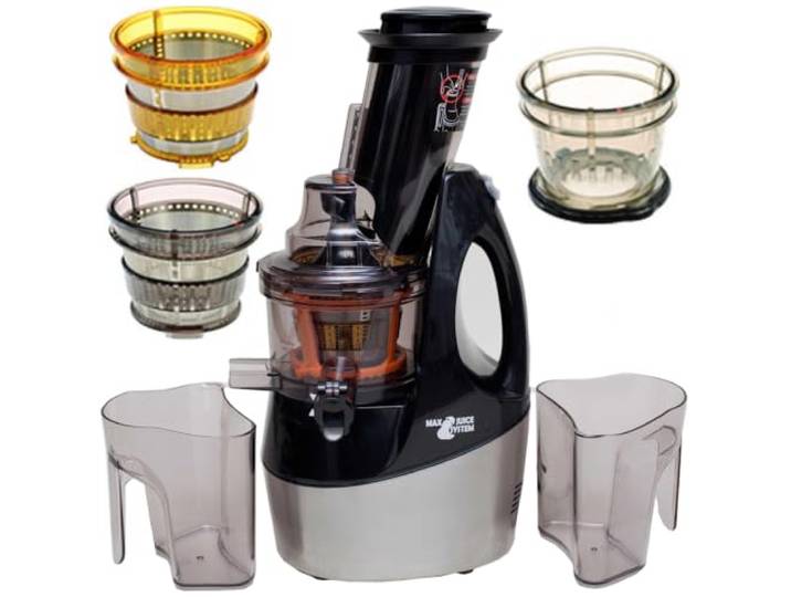 Berlinger 800W Slow Juicer – Leistungsstarker Entsafter mit 3 Sieben und großer