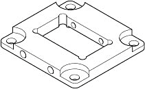 Dornbracht Wandscheibe 09301116090 55 x 6,5 mm