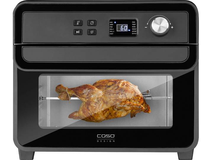 CASO Minibackofen AirFry Chef 1700 , schwarz, B:40,5cm H:35cm T:39cm, Minibacköfen, Minibackofen