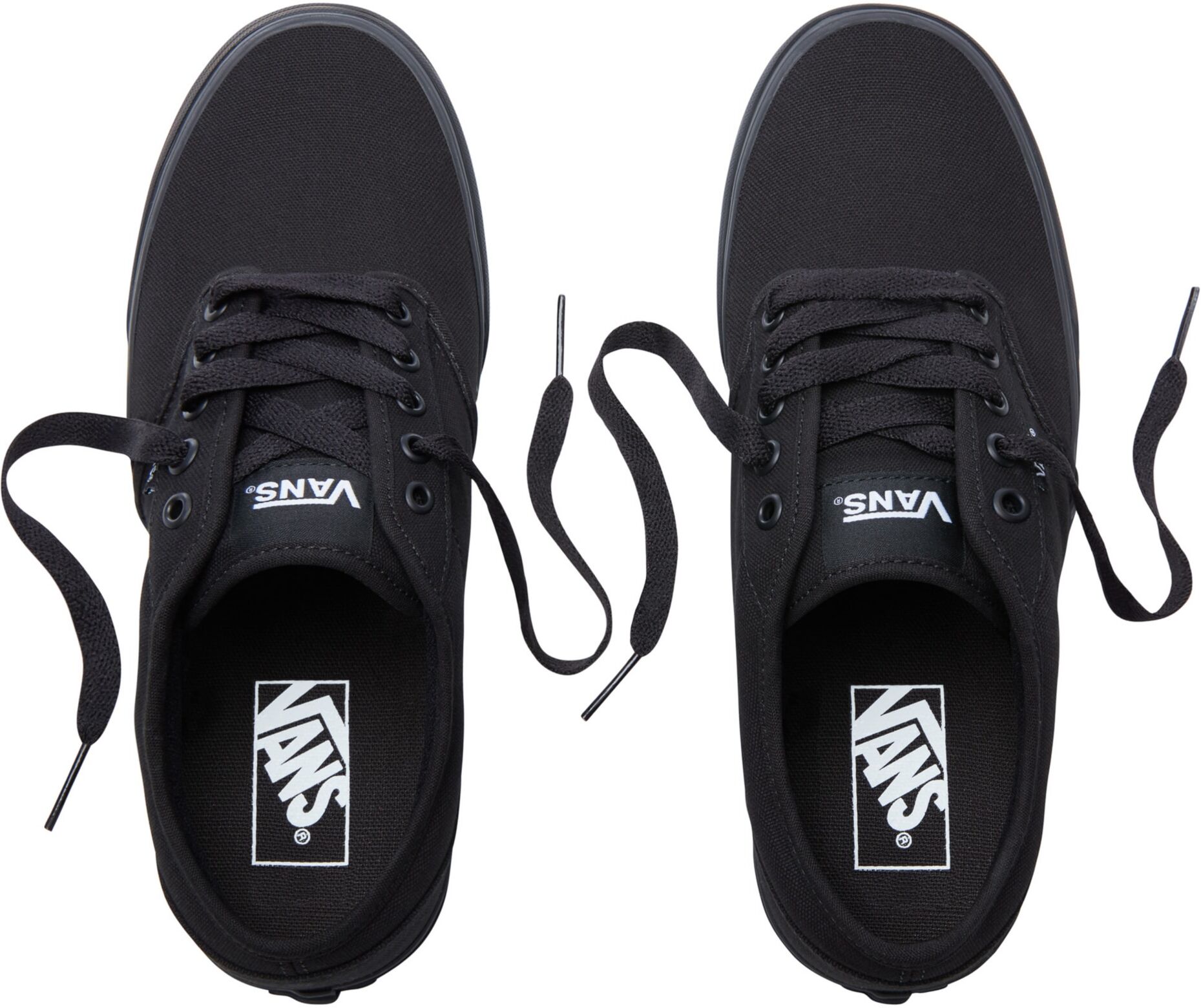 Sneaker VANS "Atwood", Herren, Gr. 40, schwarz, Textil, unifarben, Schuhe Sneaker, mit Logo-Flag schwarz 40
