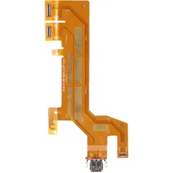 Clappio Ersatzteil Ladebuchse, USB-C Stecker (Sony Xperia 10 II), Mobilgerät Ersatzteile, Schwarz