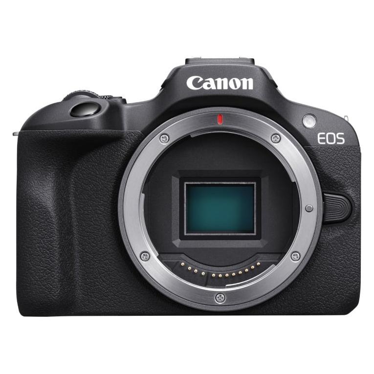 Canon EOS R100 Kamera + RF-S 18-45 mm Objektiv + Speicherkarte (24.10 Mpx, APS-C / DX) (75773360)