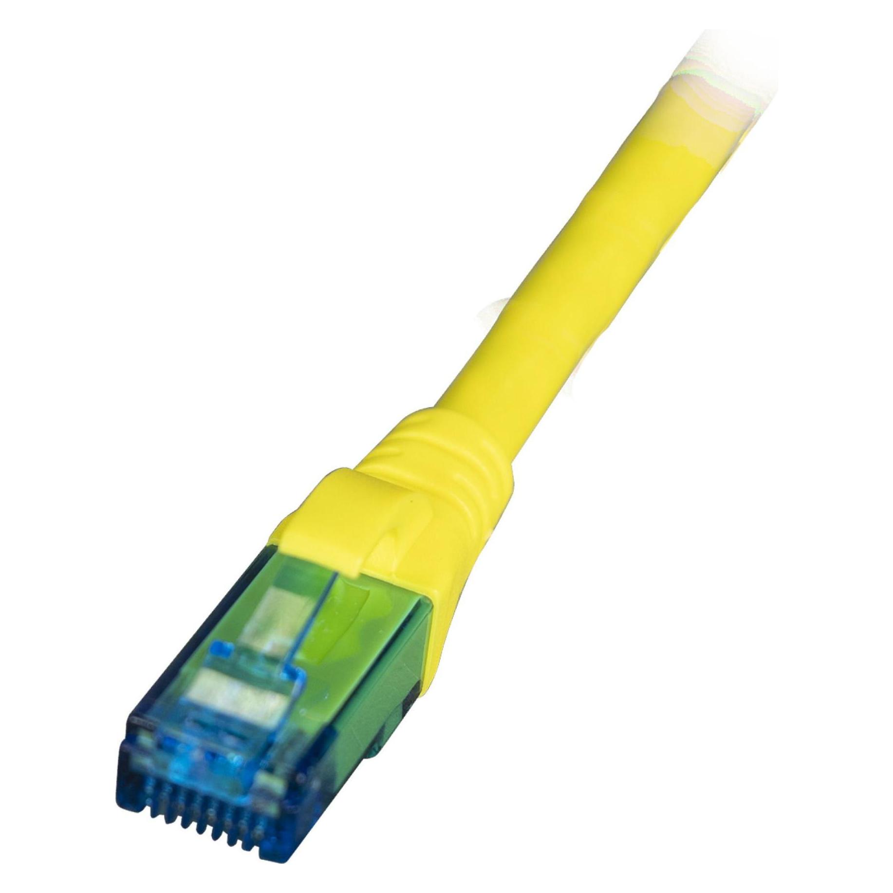 EFB Elektronik RJ45 Patchkabel U/UTP, Cat.6A, LSZH, Premium, 500MHz, 7,5m, gelb Das ungeschirmte Cat.6A RJ45 Premiu (CAT6a, 7.50 m) (K8109GE.7)