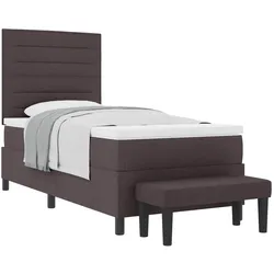 vidaXL, Boxspringbett, Royalty Lines design (80 x 200 cm)