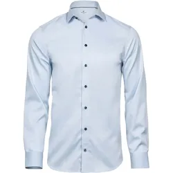 Tee Jays Herren Luxus Twill Slim Fit Hemd langarm 4021