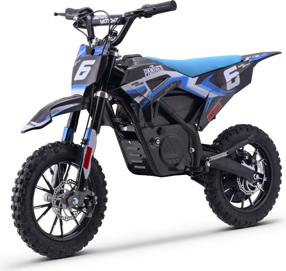 Elektrisches Dirtbike für Kinder Beneo Motors Panther Blau - 550W