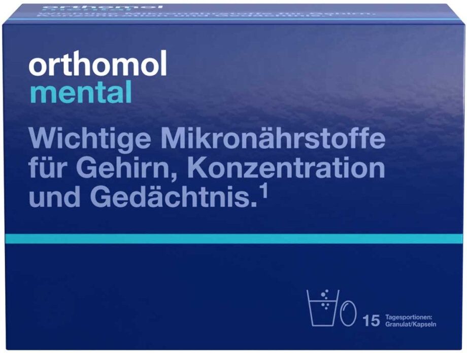 Orthomol Mental Granulat/Kapseln 15er-Packung 1Pck