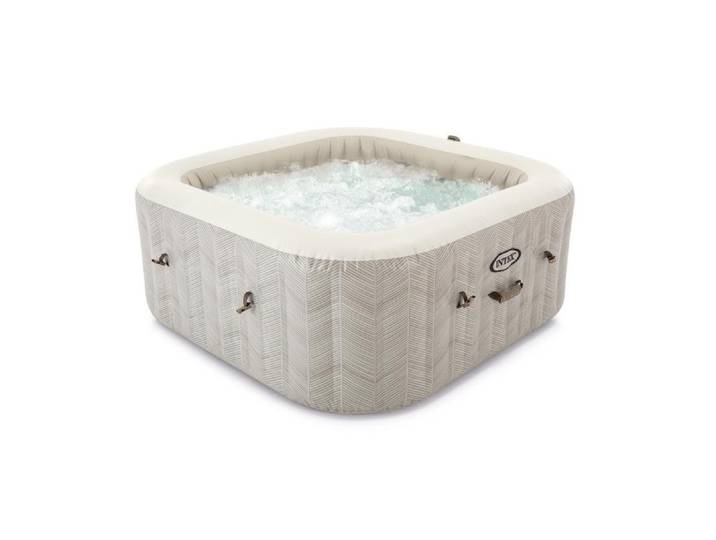 Whirlpool INTEX Purespa Chevron Deluxe Ø 173 , beige, B:173cm H:71cm, Whirlpools, Whirlpool