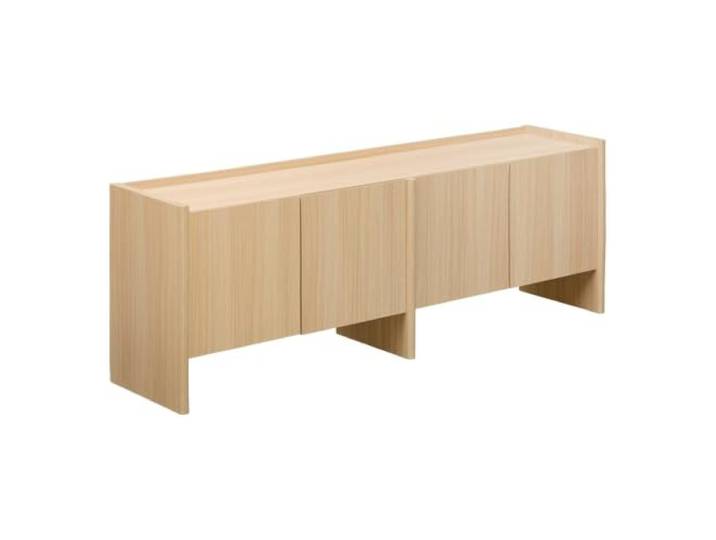 Atmosphera - Tv-Schrank „John“, rechteckig, 39,5 x 171 cm, 4 türen, beige