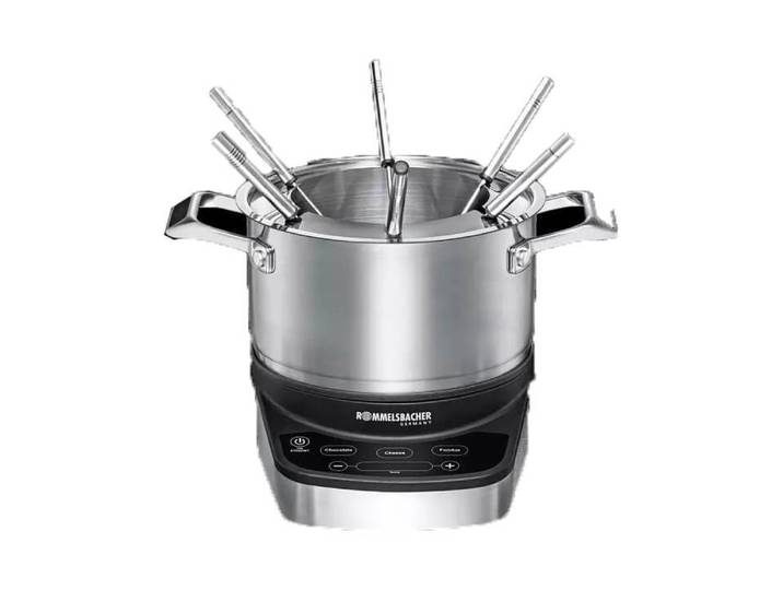Rommelsbacher F 1200 Fondue Set edelstahl