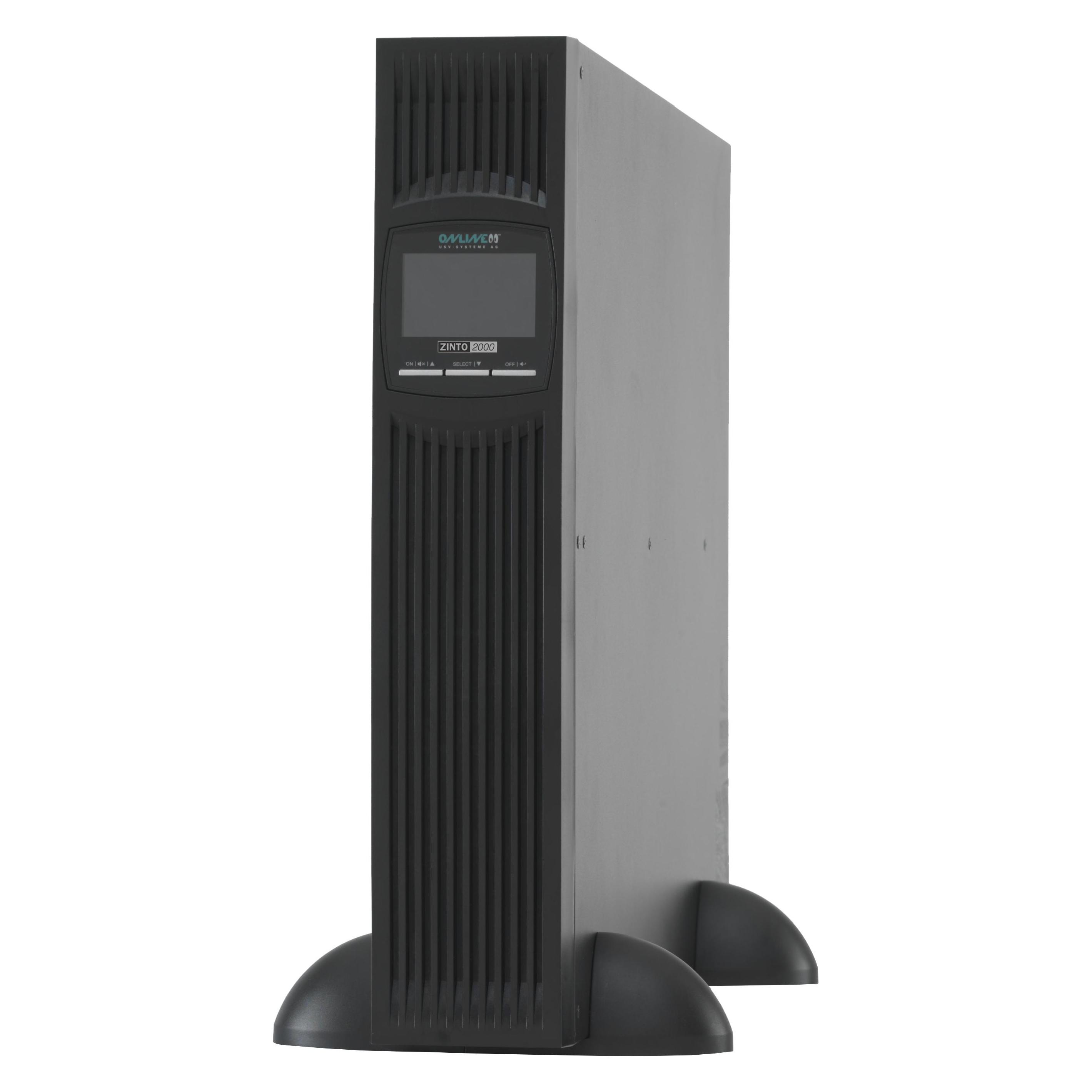 Online USV Zinto 2000, 2000VA/1800W (2000 VA, 1800 W, Line-Interaktiv USV) (Z2000)
