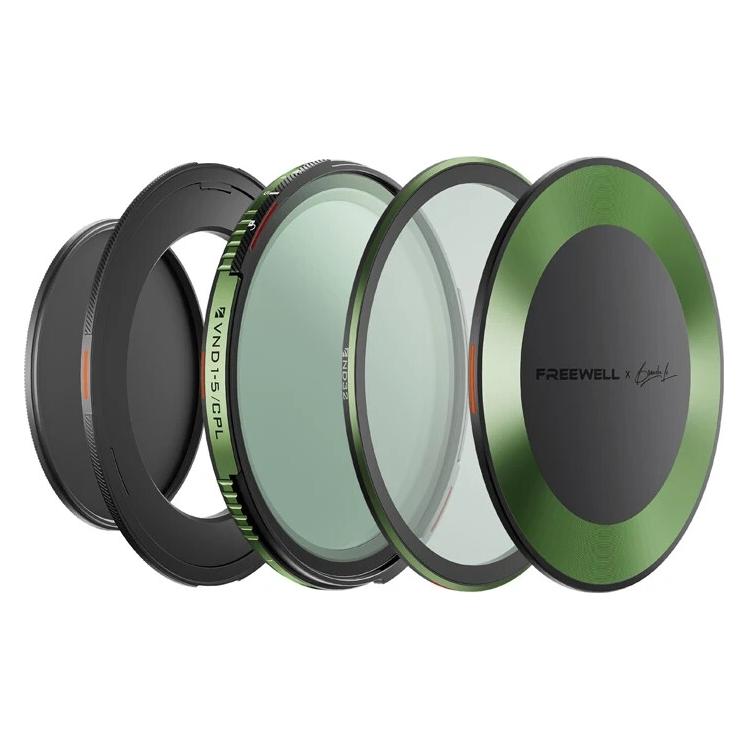 Freewell Variables ND/CPL-Filter-Set Brandon Li 67 mm (67 mm, ND- / Graufilter, Polarisationsfilter) (FW-BL67-VNDKIT)
