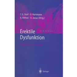 Erektile Dysfunktion, Fachbücher von Christian G. Stief, K. Höfner, U. Jonas, U. Hartmann