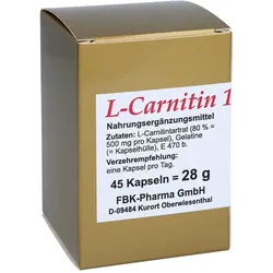 L Carnitin 1 X 1 Pro Tag