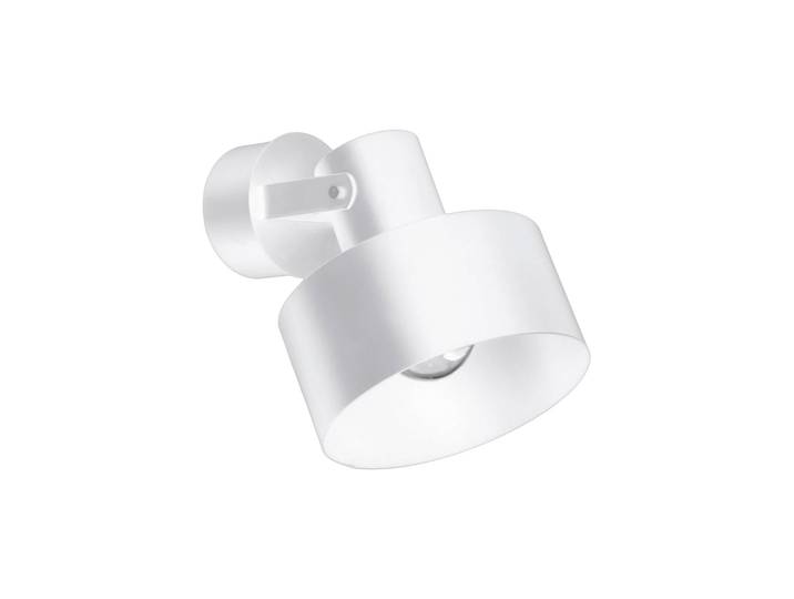 Viokef Wandstrahler Norton aus Stahl, weiß Norton, dimmbar, weiß / opal, für Wohn- / Esszimmer, Metall