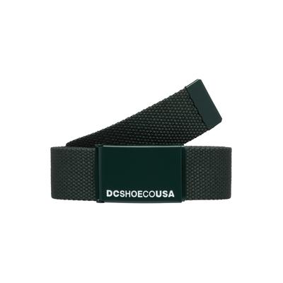 Synthetikgürtel DC SHOES "Web", Herren, schwarz (deep forest), Kunstfaser, Gürtel