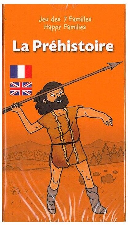La Petite Boite Edition Jeu des 7 familles La Préhistoire