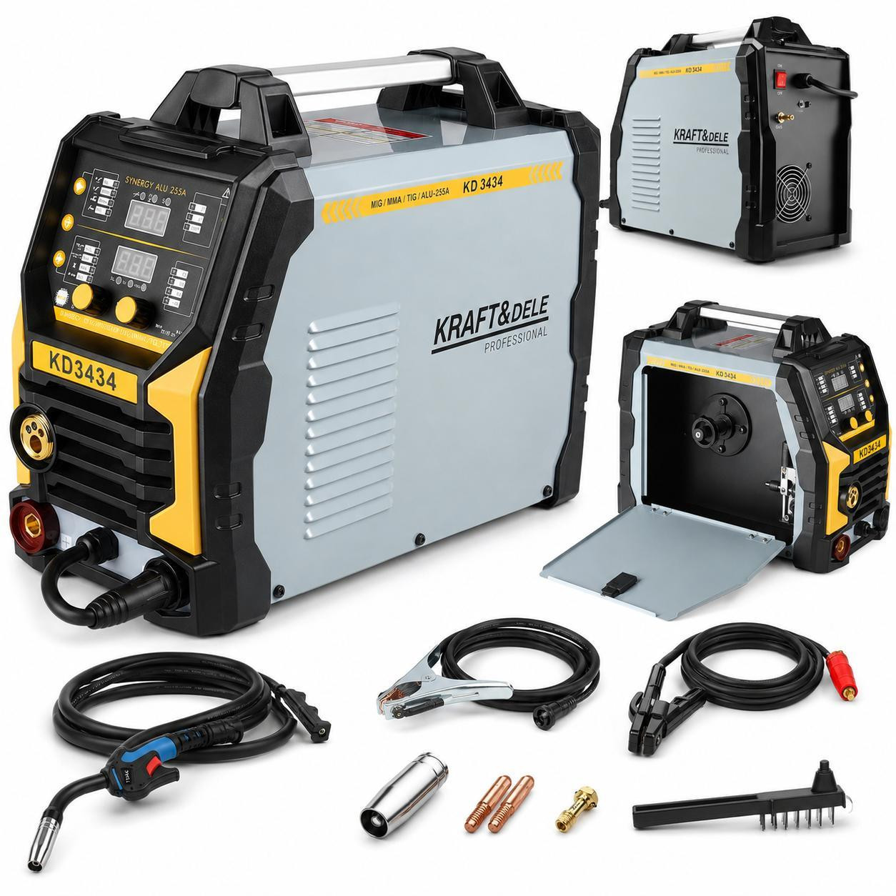 Kraft&Dele MIG-lasapparaat MMA TIGLift SYNERGY inverter-lasapparaat