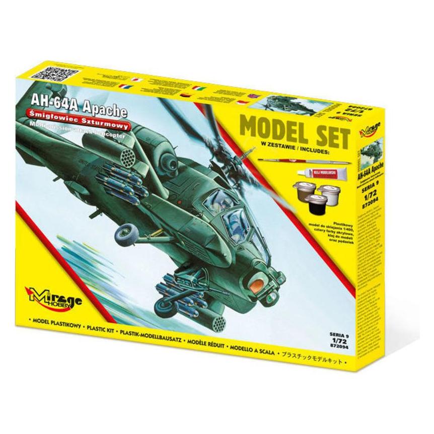Mirage Hobby AH-64 A APACHE (MODEL SET) (872094)