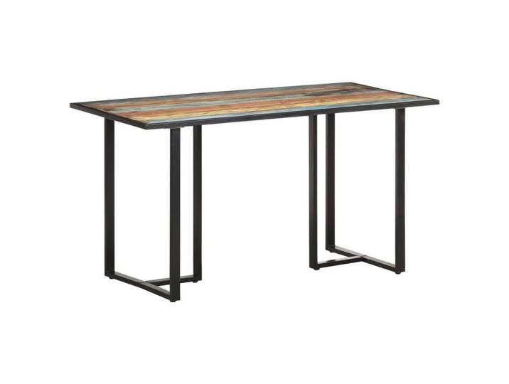 vidaXL Esstisch Esstisch 140 cm Recyceltes Massivholz (1-St)