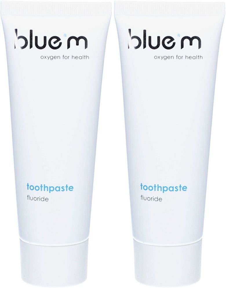 bluem Toothpaste Fluoride x2 2x75 ml