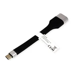 Roline USB-C - HDMI (HDMI), Video Adapter, Schwarz