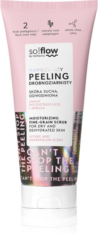 so!flow Moisturizing Face Peeling purifying body scrub 75 ml