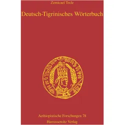 Deutsch-Tigrinisches Wörterbuch, Sprachbücher von Zemicael Tecle