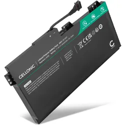 Cellonic Akku für HP ZBook 17 Gen 3, Mobile Workstation (8400 mAh), Notebook Akku, Schwarz