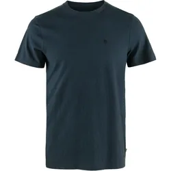 Fjällräven Herren Hemp Blend T-shirt - L - Dark Navy