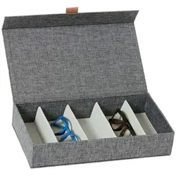 OTTO Office Brillenbox »Premium für 5 Brillen« grau