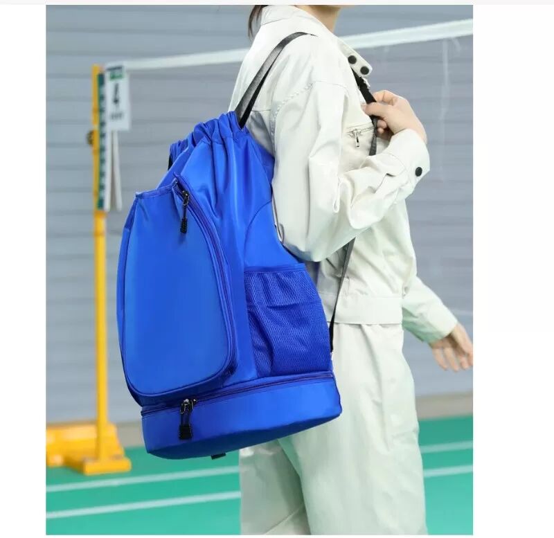 INF Vielseitiger Neopren Outdoor Sportrucksack für Paddel, Tennis & Badminton Schläger Blau