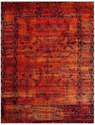 SAFAVIEH Vintage Hamadan Olsa Oriental Distressed Rug