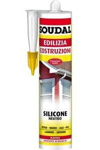Soudal Siliconenkit neutraal, wit, 300 ml