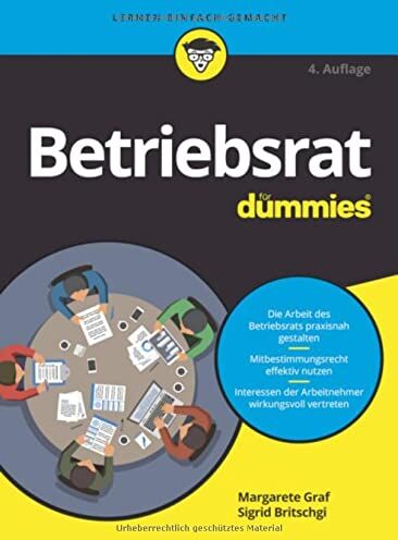 Margarete Graf - Betriebsrat für Dummies - Preis vom 09.10.2026 07:28:09 h