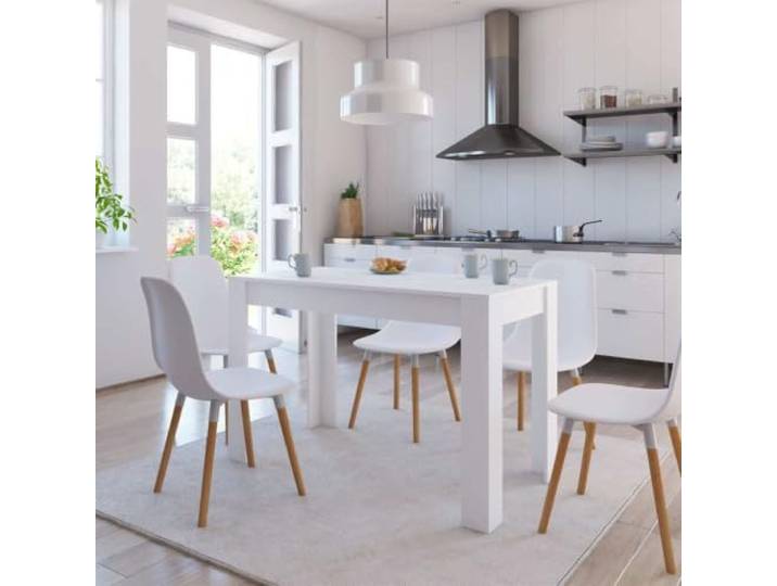 KFPOERTFGD Esstisch 120x60x76 cm, Minimalistischer Küchentisch aus Holz Elegantes Design, Robustes Material, Einfache Montage
