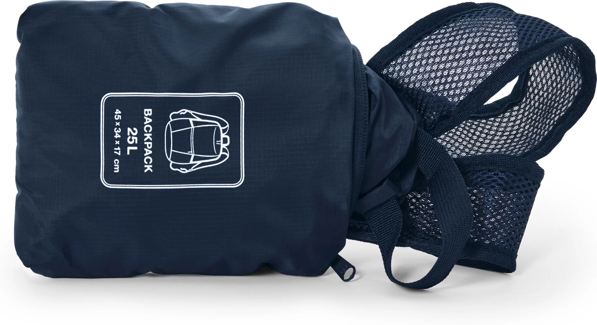 Tchibo - Faltbarer Rucksack - dunkelblau