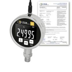 PCE Instruments PCE-PG 25H-ICA Druck-Messgerät kalibriert (ISO) Druck -0.88 - 25 bar