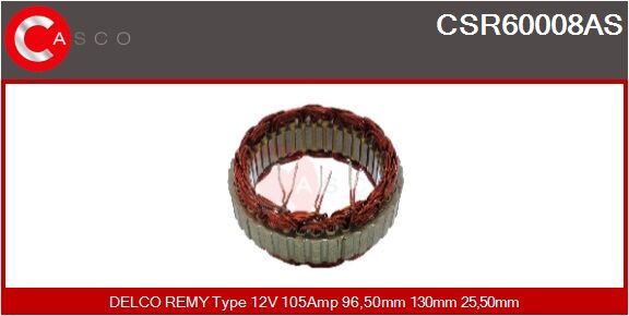 Casco Stator, Generator Csr60008as 130mm
