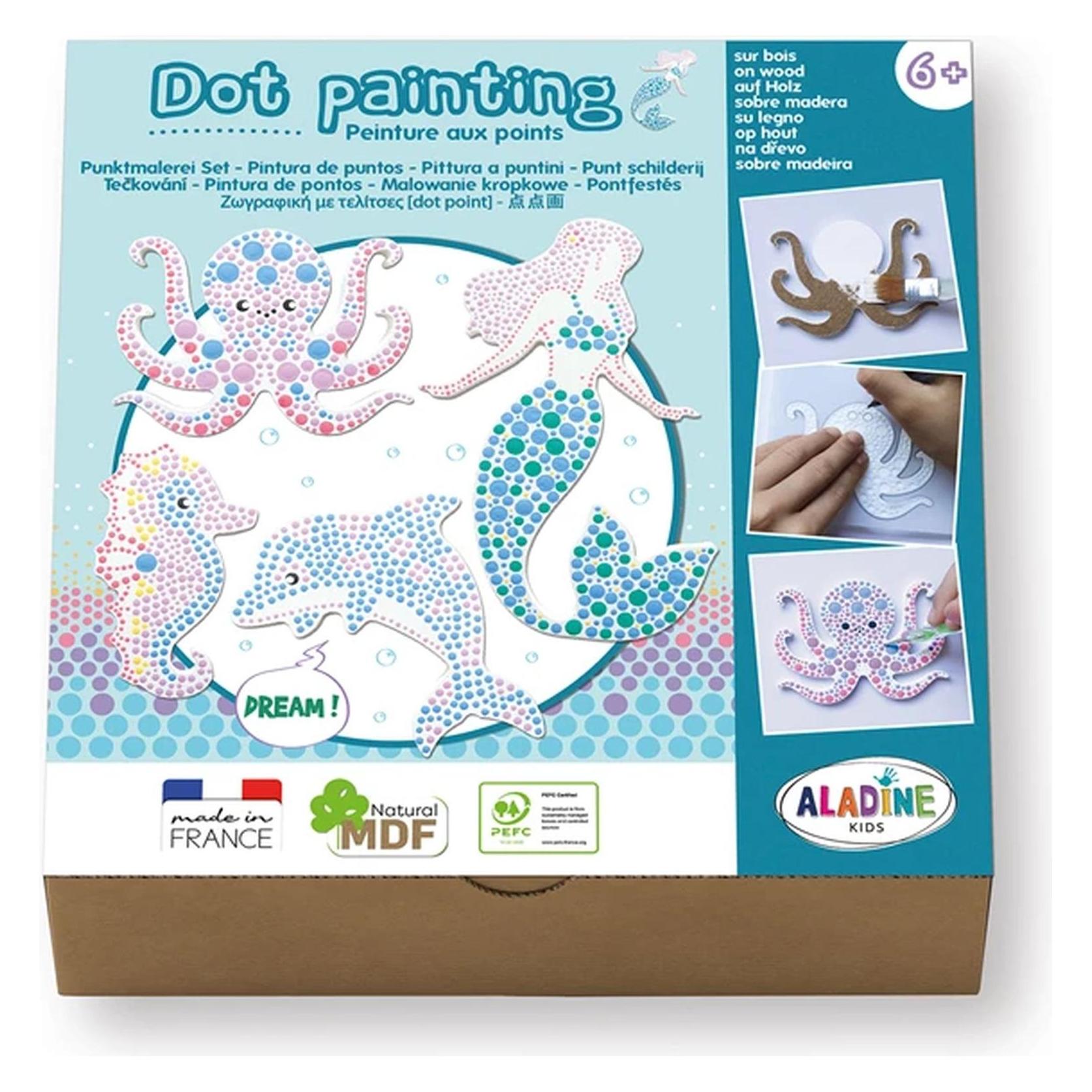 Aladine Punktmalerei Set Seejungfrau (85483)