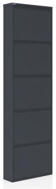 Ceha Antibacterial 5 Tier metal shoe cabinet without holes