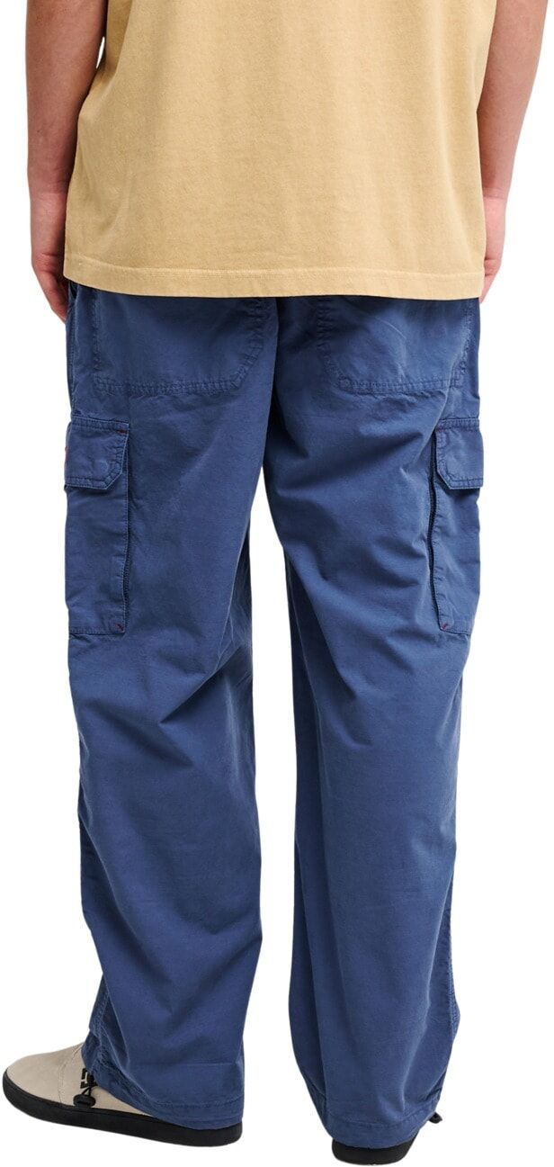 Sporthose QUIKSILVER "YG Thunderstruck", Herren, Gr. S, Normalgrößen, blau (schwarz denim), Obermaterial: 100% Baumwolle., Hosen Sporthose
