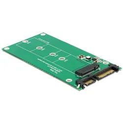 Delock Konverter SATA 22 Pin > M.2 NGFF, SSD + Festplatte Zubehör