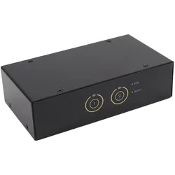 InLine KVM Desktop Switch, KVM Switch, Schwarz