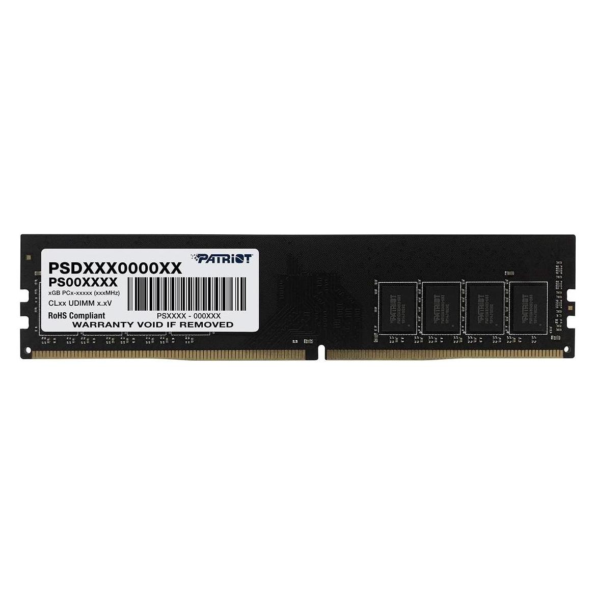 Patriot RAM D4 2666 16GB C19 Signature (1 x 16GB, 2666 MHz, DDR4-RAM, DIMM) (PSD416G266681)
