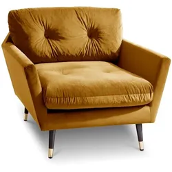 BOOOM Sessel Japan Stoff Gelb Mustard