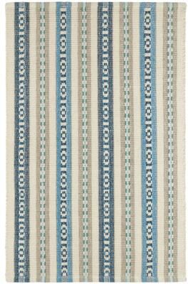 Annie Selke Dash & Albert Long Slade Handwoven Cotton Rug