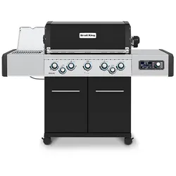Broil King REGAL Q 590 IR Gasgrill - Smart Grill mit iQue Intelligent Barbecue inkl. Drehspieß und Infrarot-Seitenbrenner