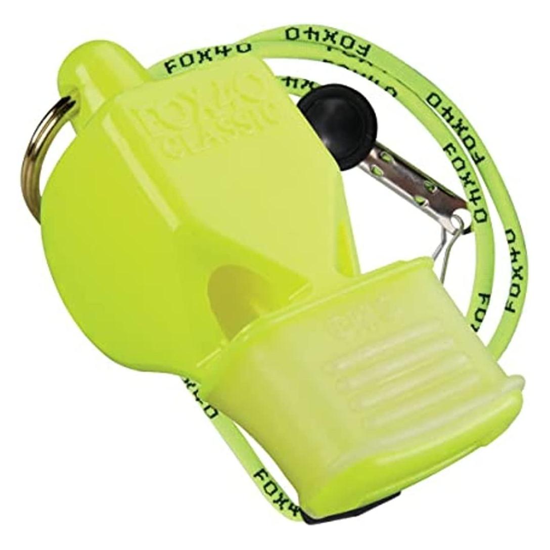 Fox40 Gwizdek ze sznurkiem Fox 40 Classic Cmg neon (38125) (44896011)