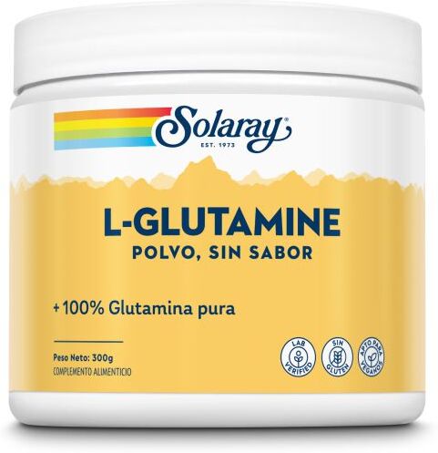 Solaray L-Glutamine Polvo Sabor Neutro 300 gr 300 gr